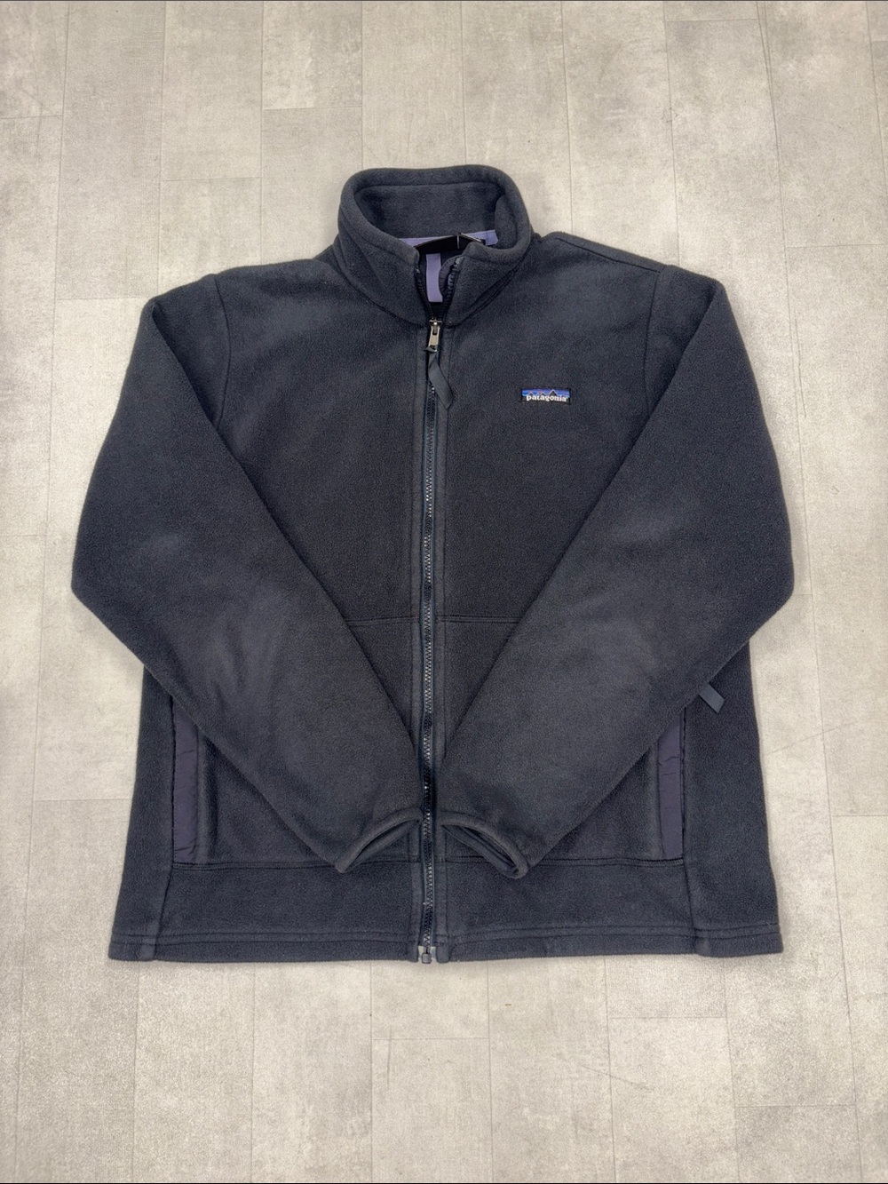 Patagonia Women’s Full Zip Synchilla Black Fleece Jacket